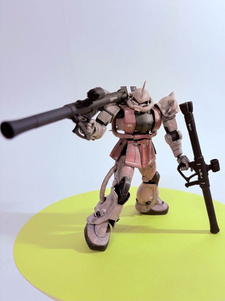 シャア専用ザクⅡ–3枚目/制作者:ざびっくん