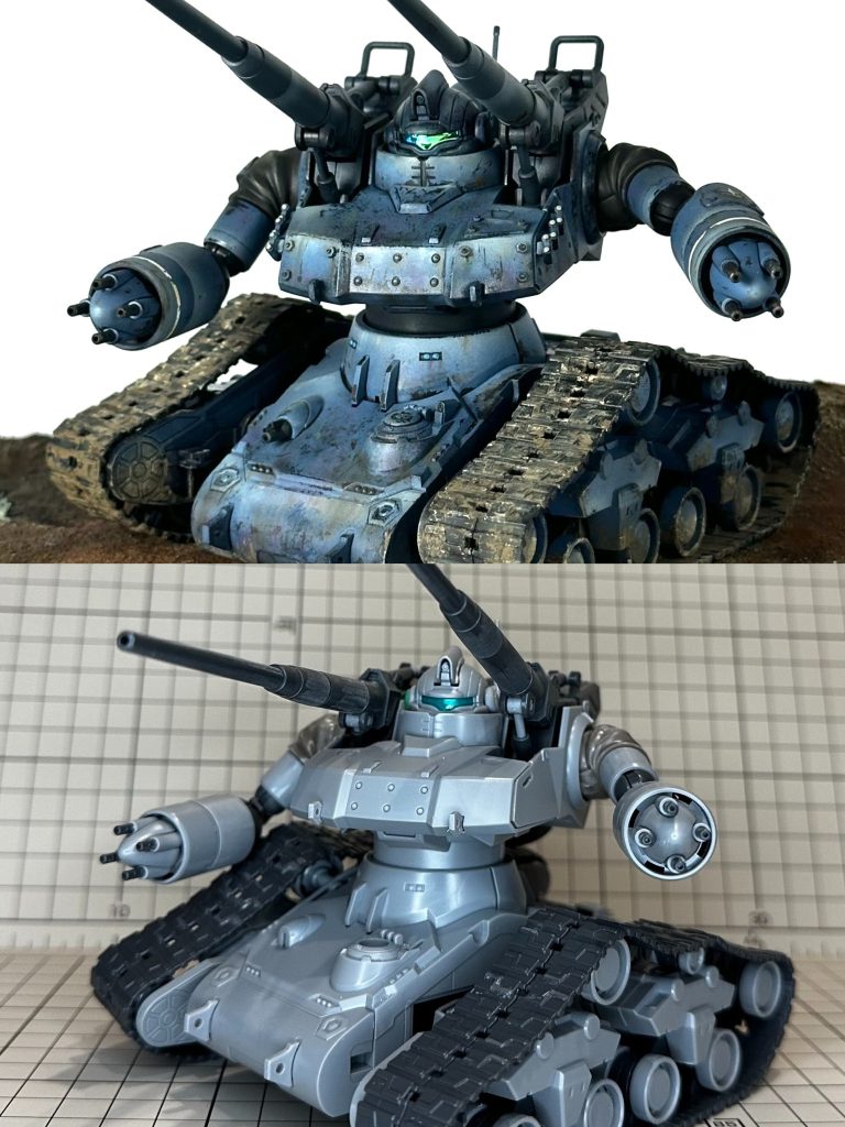 素組みとの比較キット自体がめちゃくちゃカッコいいです✨最後までご覧いただきありがとうございました