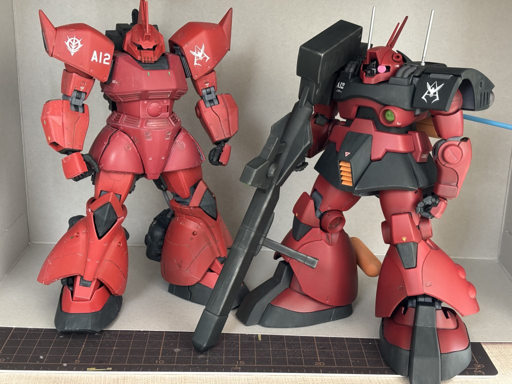 シャア専用シリーズと!あずき色っぽい。。