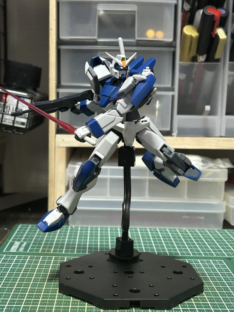 アサルトシュラウドはスタイリッシュでカッコイイ( ∩˃ ᵕ ˂∩ )♡今回はスミ入れまでして完成でいいかな？？