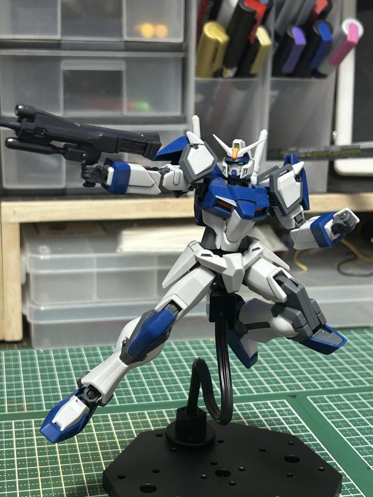 最後は種撃ちポーズで締めたいと思います(´∀｀*)（制作過程での投稿は許して）ミーティアも完成させて早く乗せてあげたい。それでは皆様平和な社畜ライフを！！