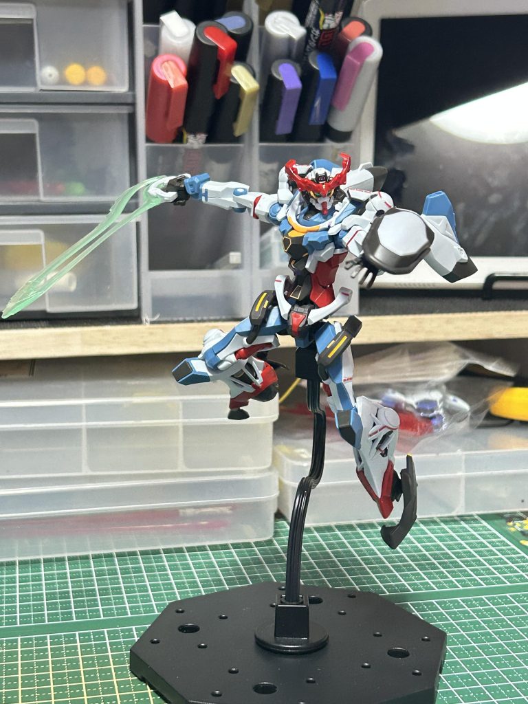 そしてこの色分け再現が素晴らしすぎる今回はホイルシール、マーキングシールわ使ってのパチ組ですが、この色分けに感動して墨入れも何もしなかったですけど素晴らしいと思ってしまいました(๑>◡<๑)