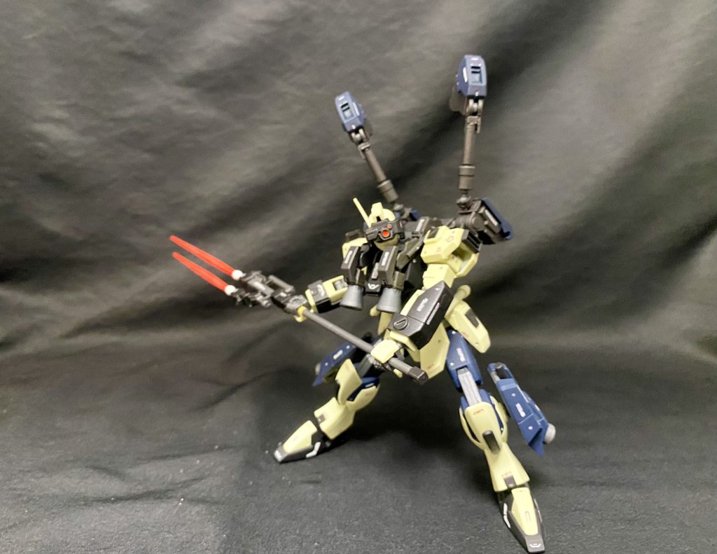 ツインビームスピア構え2