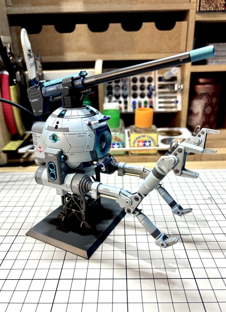 このキットも造形が素晴らしいですね。それにしても、var.kaでボールとはマニアックですね笑