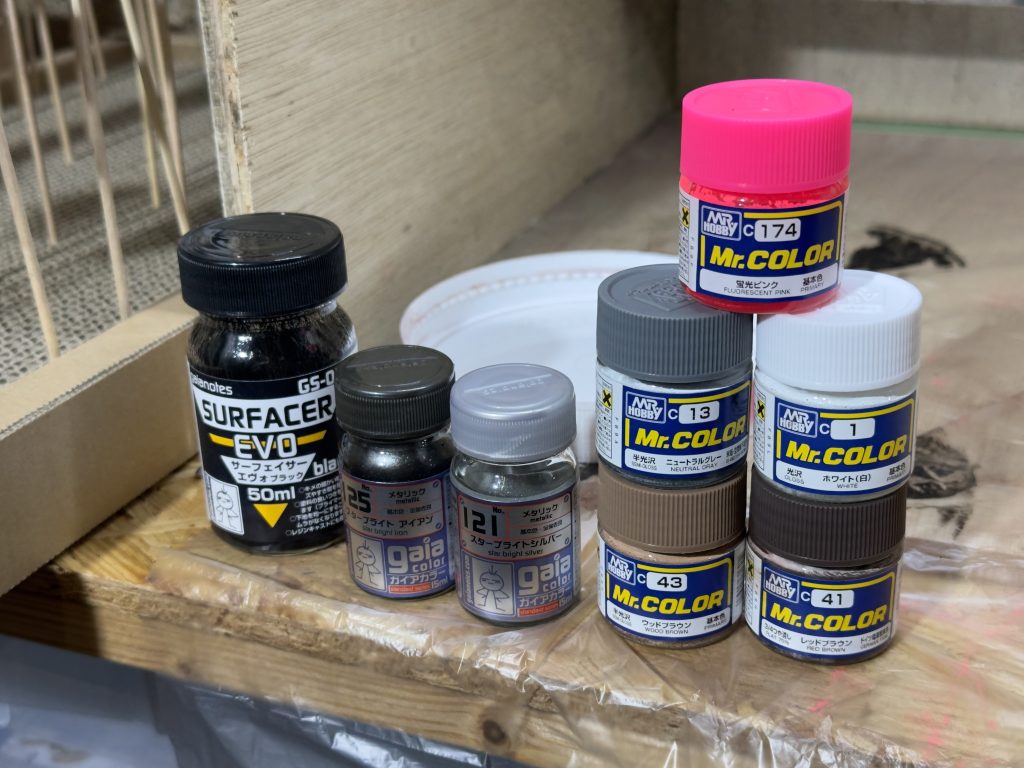 HGアッガイ　グラデーション塗装–3枚目/制作者：週末ガンプラ