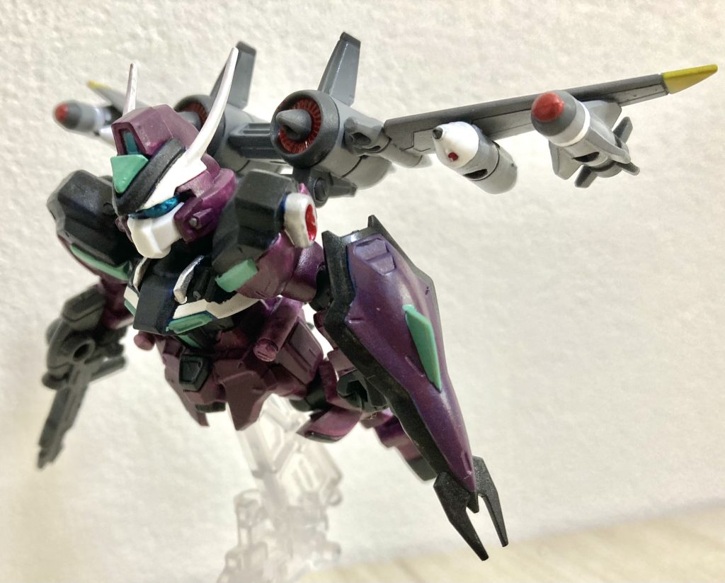 ジェットストライカーも設定画見ながら塗り分けしました。