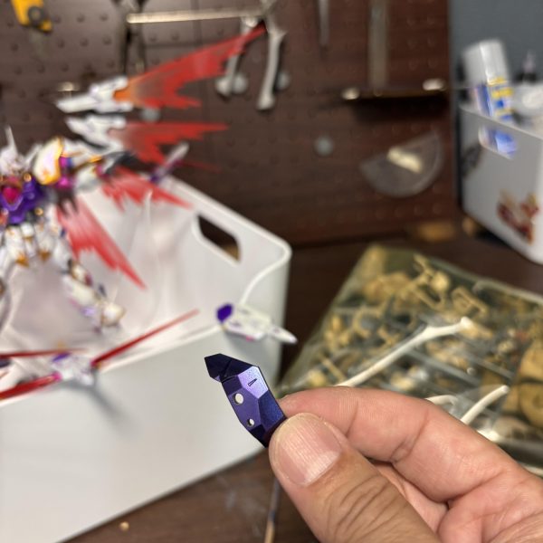 紛失したパーツが出てきた