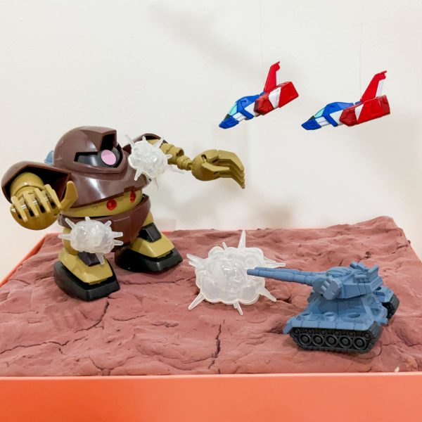 ゴッグ vs 地球連邦軍