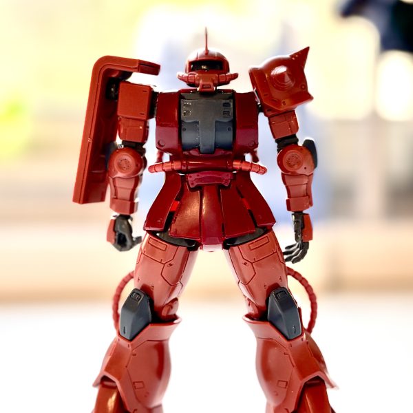 先週紹介したザク完成です