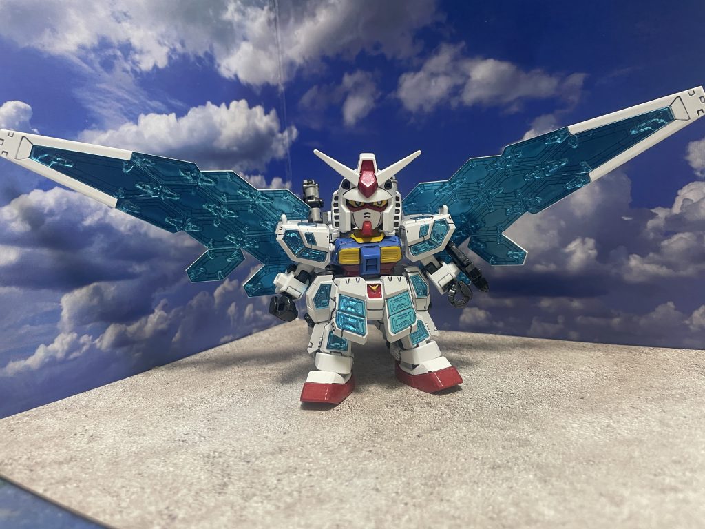 SD 大阪万博ガンダム グラスフェザー装備