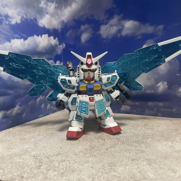 SD 大阪万博ガンダム グラスフェザー装備