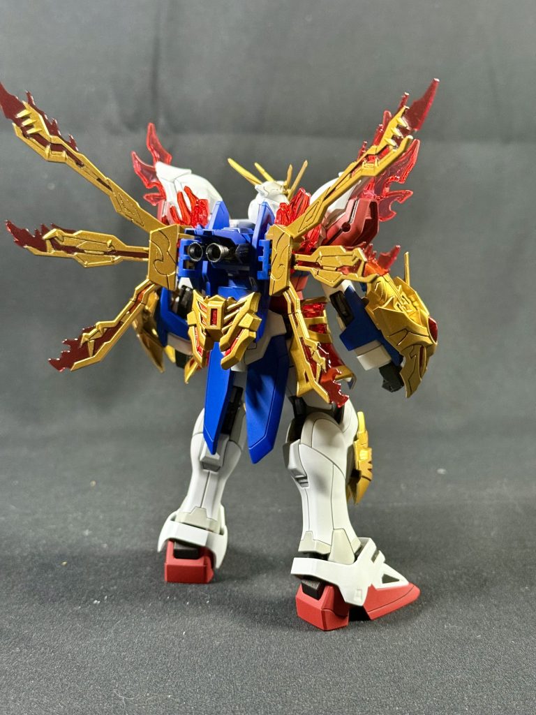 クリアパーツの塗り分けは大変でした 筋彫りもクリアパーツなので分からんし めっちゃ気使って作業しました