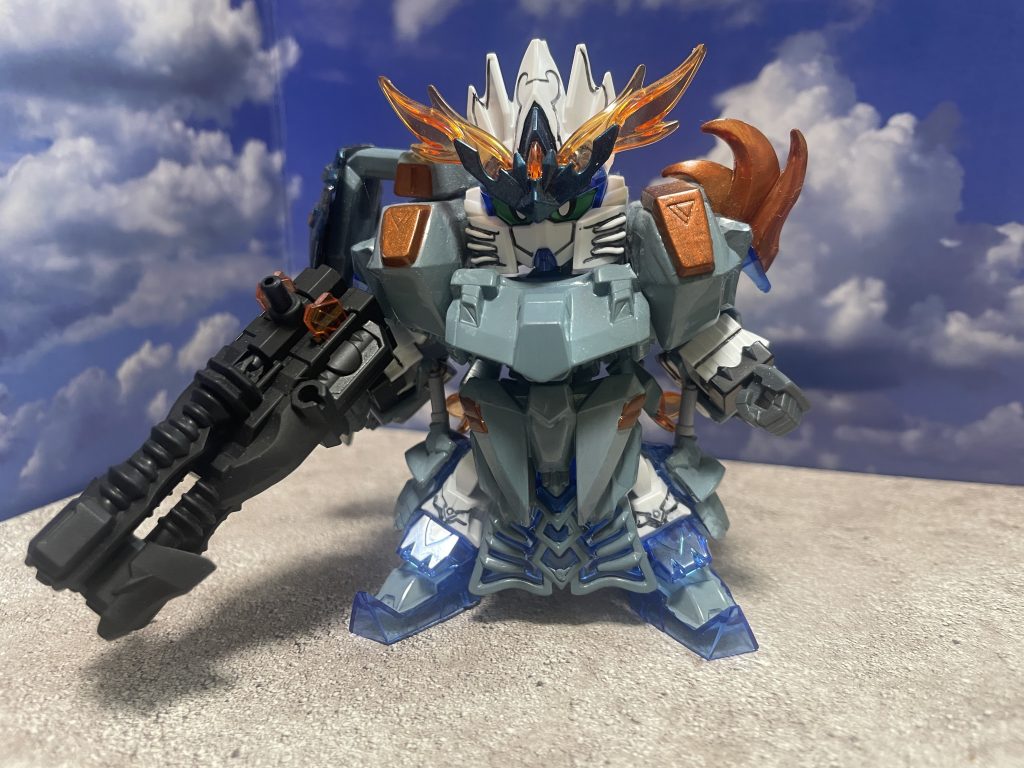 ブルデュエル各部アーマーを着せてます