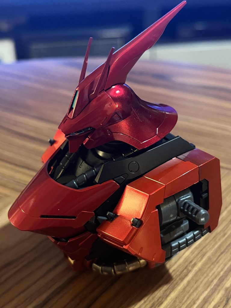 頭部もカッコいいですよね！ Ver.Kaは全体的なバランスを見直して頭部も変更されていますね。