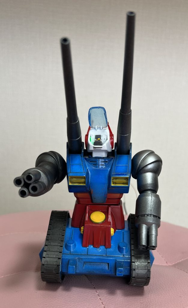 汚す前の黒立ち上げ塗装