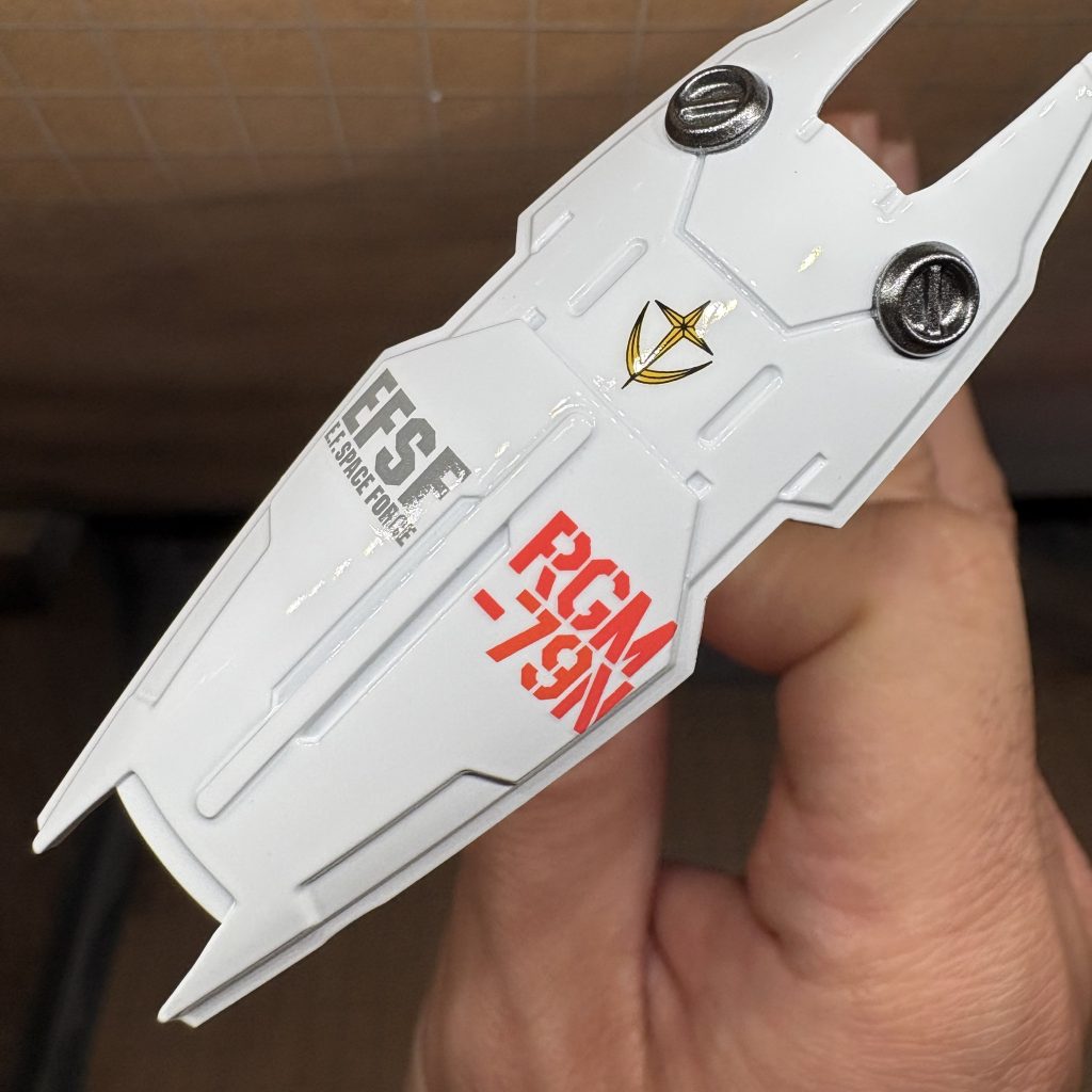 チタニウムフィニッシュ　ジムカスタム–9枚目/制作者：@takelectric