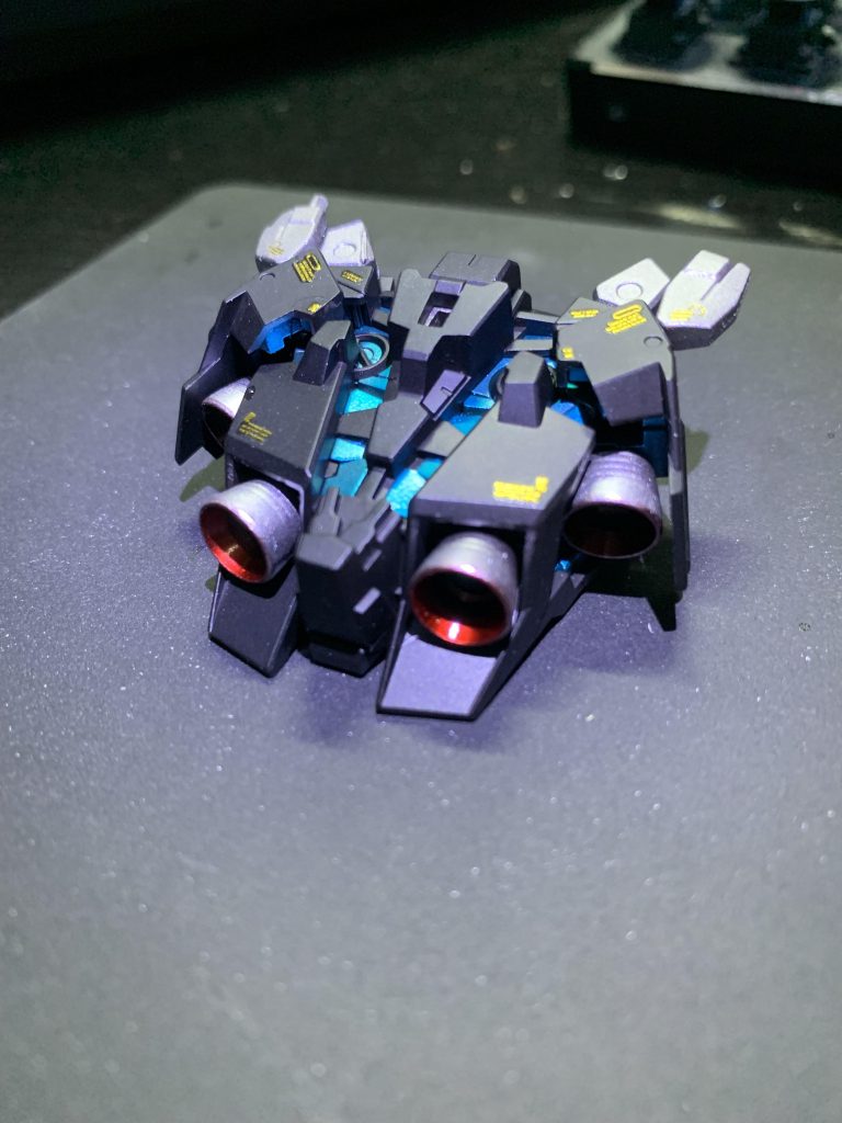 バーニアの塗装なんかめちゃ楽しかったです統一した色の中にバーニアだけ別の色でアクセントになるのかっこいいですよね