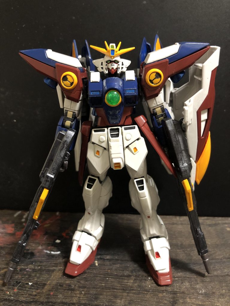 クレオス筆塗りトップコート無し