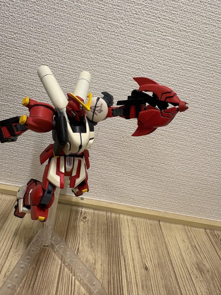 シールド展開も差し替えにて再現いたしました。