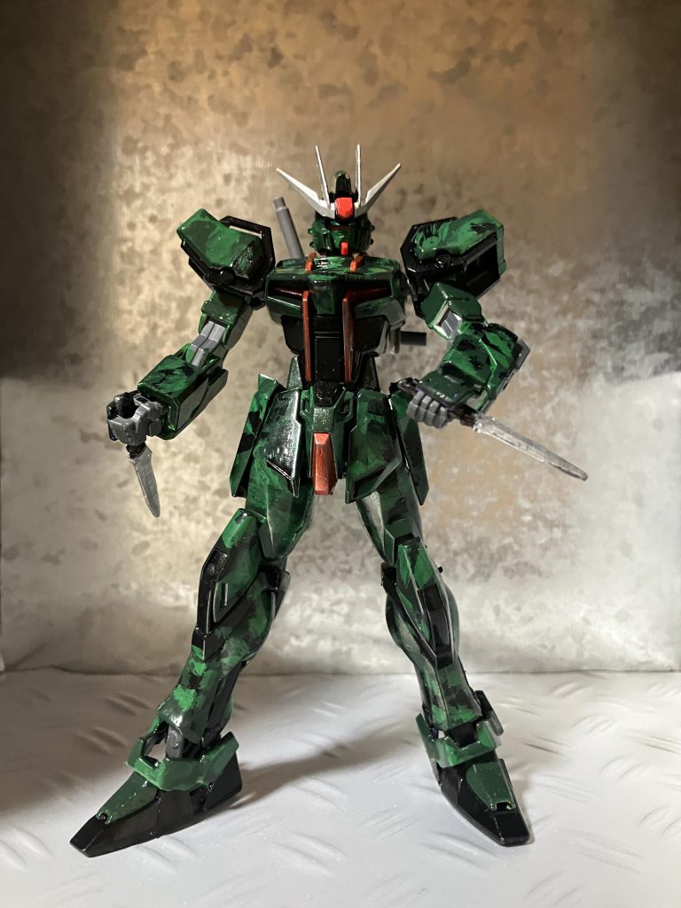 ストライクコマンドガンダム（軽装スタイル）–2枚目/制作者：ガンプラ初心者おじさん