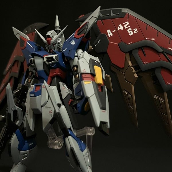 デスティニーガンダムSPECII+レーガン デスティニーガンダムSPECⅡ｜ぐりぐらさんのガンプラ作品