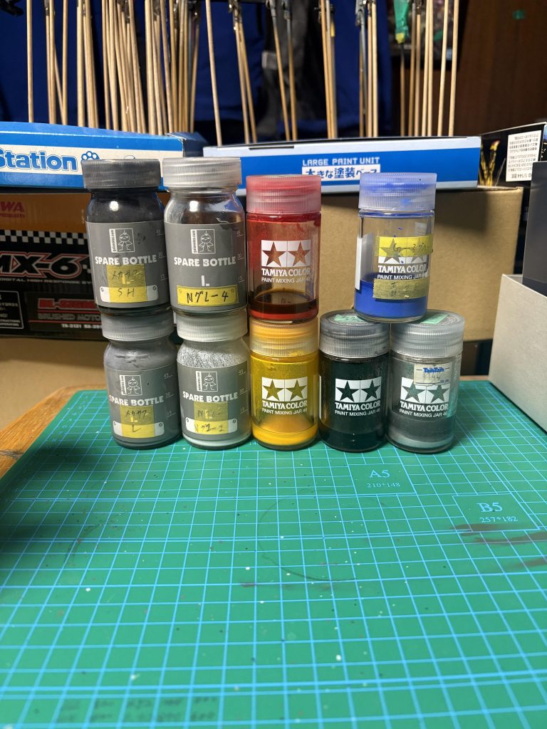 今回使用した塗料