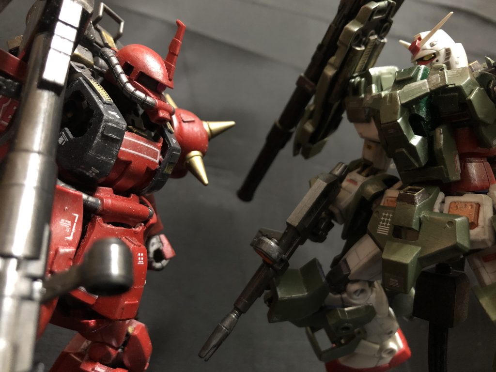 FAガンダム vs ザクR2