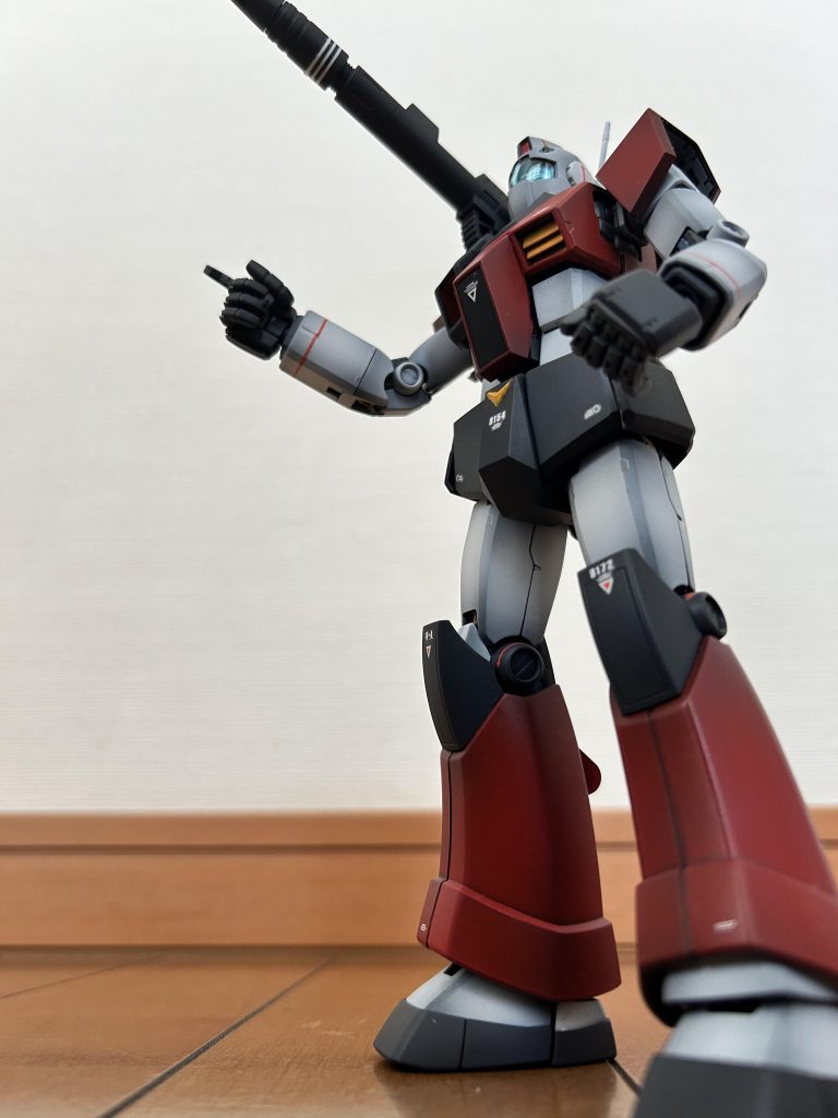 なんとなくこのポーズ。