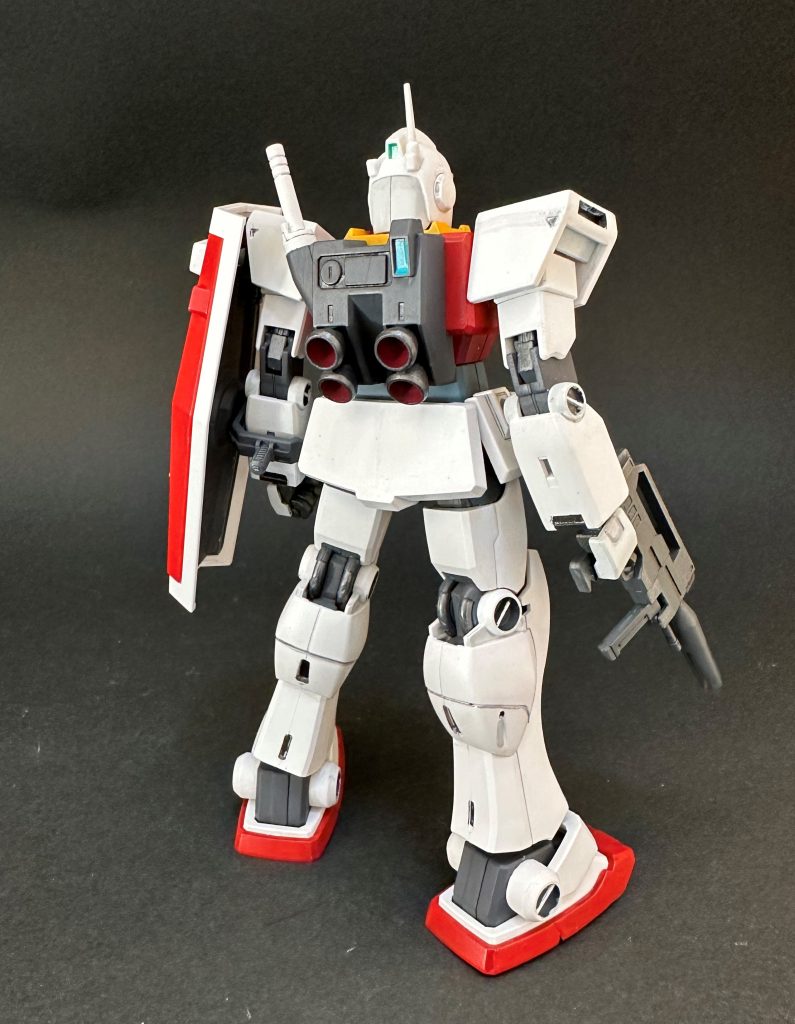 思いのほかイメージに近いグレー入りのホワイトができてうれしかったです。ガンプラ完成品　2025　その15