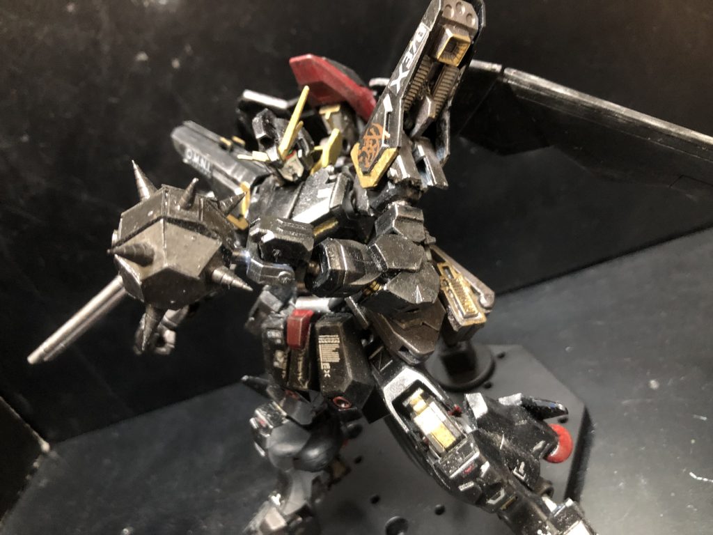 ハンマーはプラ板を組み合わせたモノ。本体は以前作ったモノのリカスタムです。あんまり変わって無いんですが。