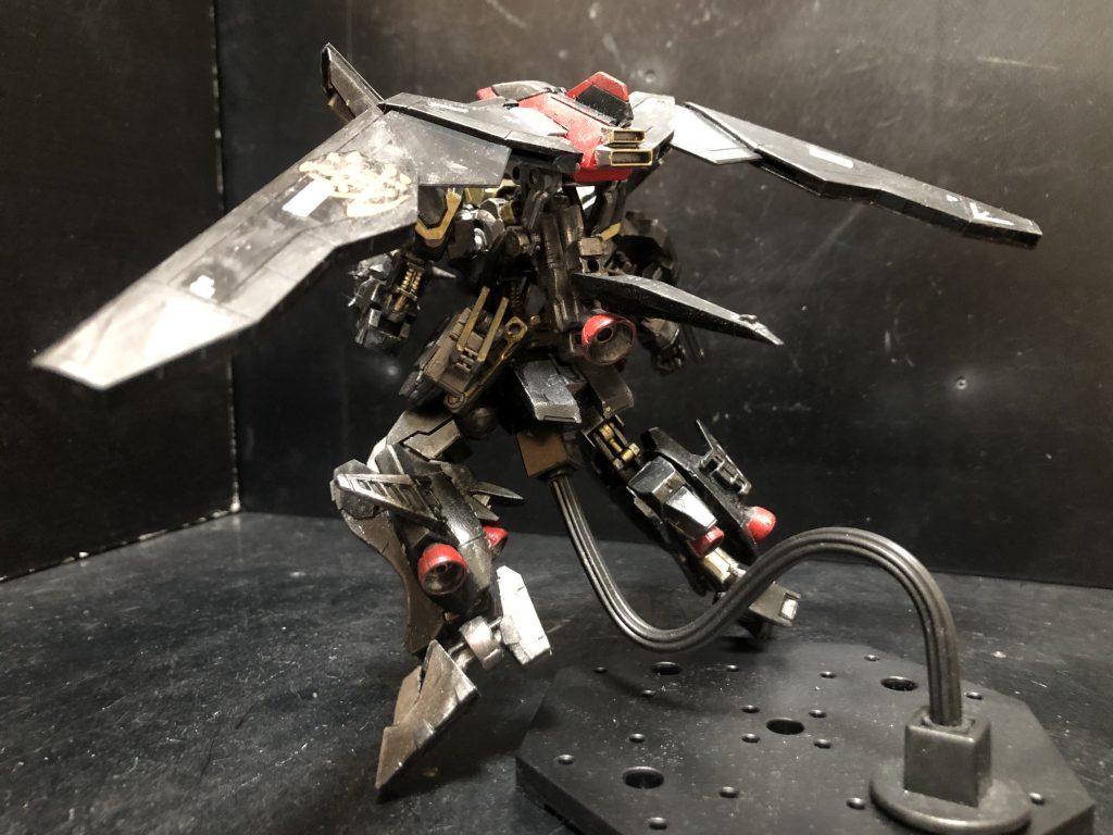 背面。以前作ったモノにディテールを追加してます。滅!!