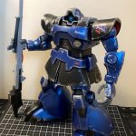 電人 ランバラル専用ドム ソフビ ガンダム （ m1号 イベント限定 昭和レトロ ランバ・ラル専用 ドム