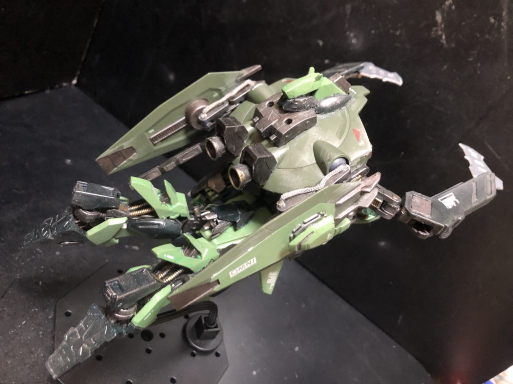 水中用の可変という設定。フォビドゥンブルーのベースとなる機体という事で。