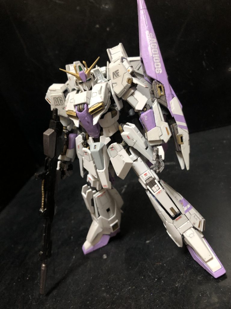 RGのZガンダム、入手したら3号機カラーにしたいと思ってたんですよね。