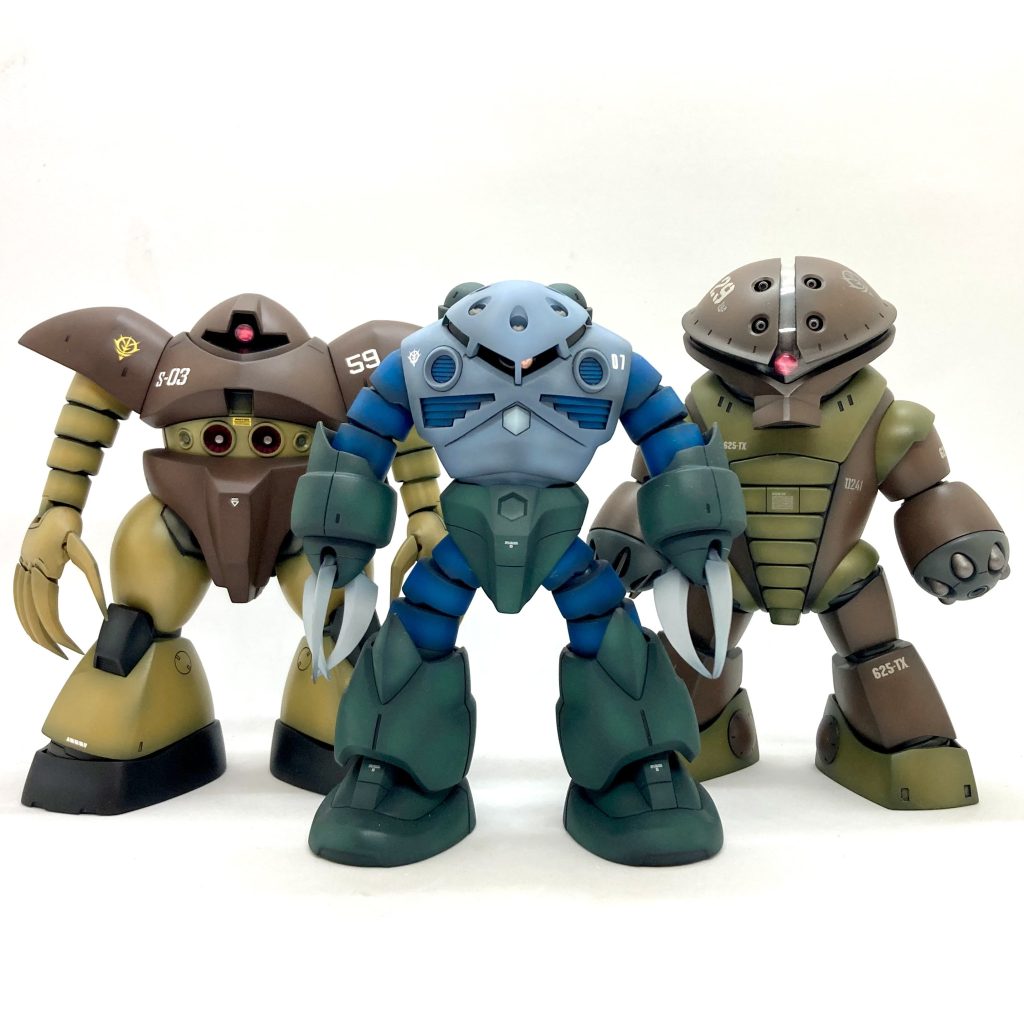 3体ともガッツリいじってあるのに…やっぱり あんまり分かんないっスね😅