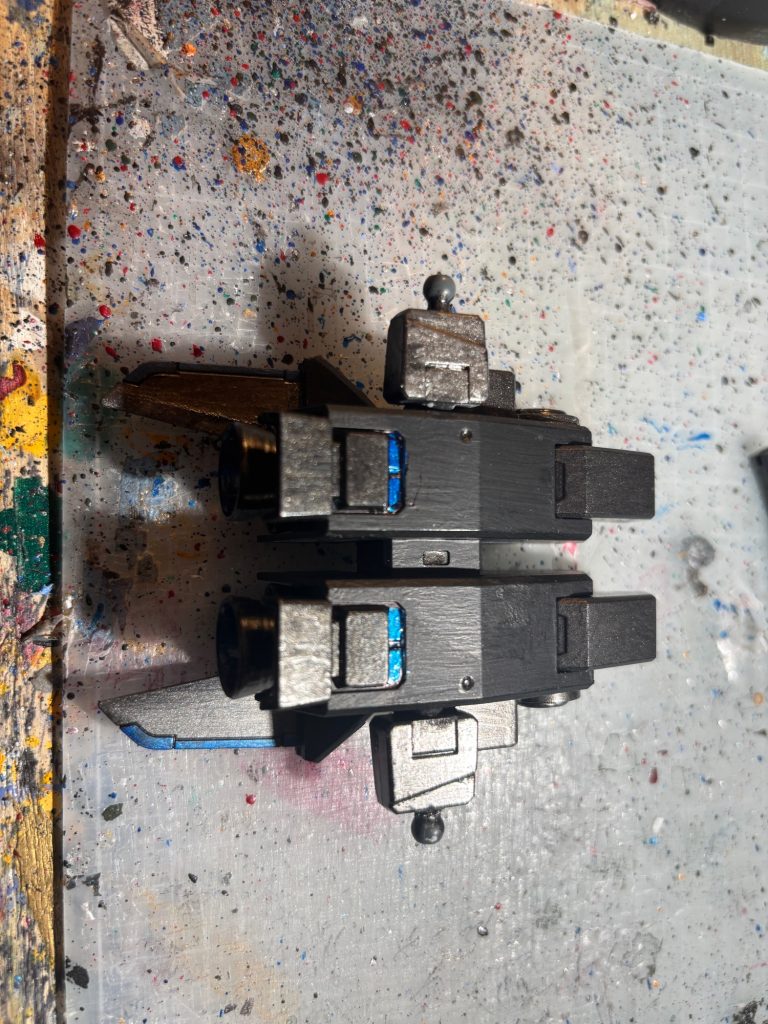 プロペラントタンクブースターのジョイント。ガンダムハルートのジャンク。