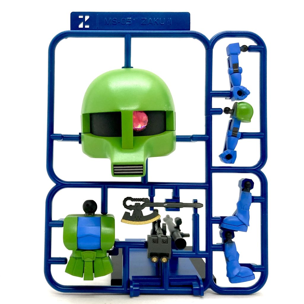 プロダクトっぽく、今回はポップなカラーリングでベタ塗り仕上げ。あえてスミ入れもしませんでした。