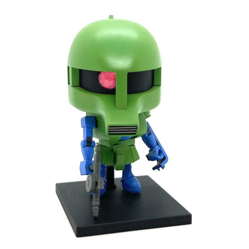 全国のザクプラくんを旧ザクに改造中の皆さま、お先に失礼しま〜〜〜す😁