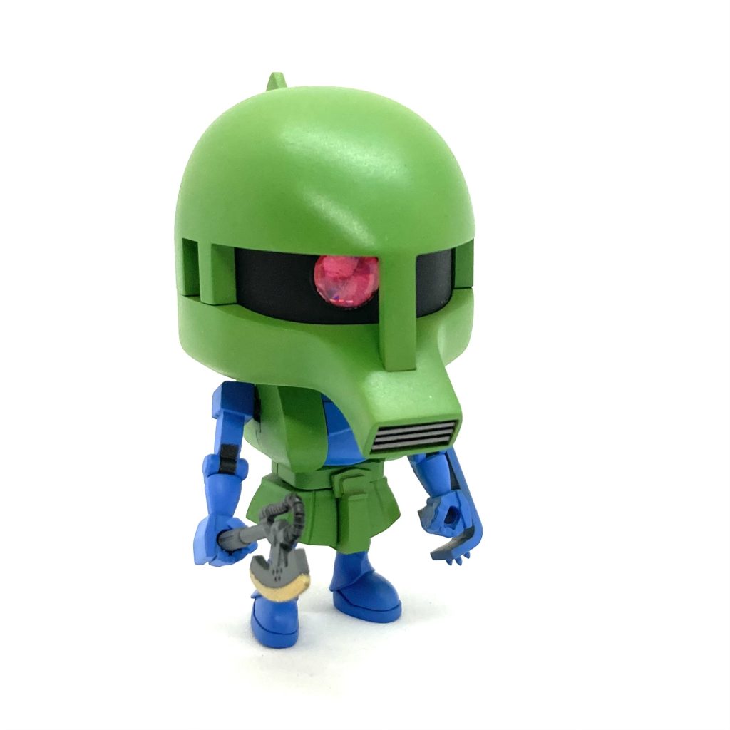 というわけで先日、発売されました『ザクプラくん DXセット』を旧ザクに改造してみました。