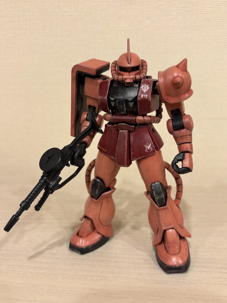 作品名：リバイブのシャアザク……<p>リバイブのシャアザク、フツーに作って、フツーに保管してましたが、フツーにかっこいいと昨日気づきました。</p>
