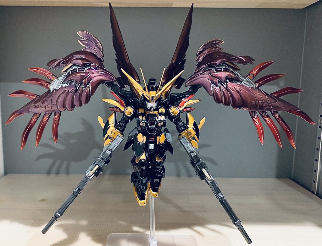MGSDウイングガンダムゼロリベリオン　塗装