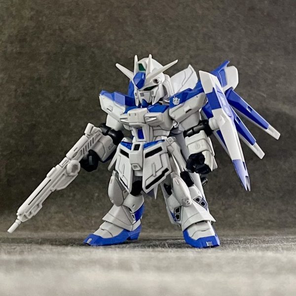 モビルスーツアンサンブル、νガンダム　リペイント改造品 モビルスーツアンサンブル・Hi-νガンダム・改造、リペイント