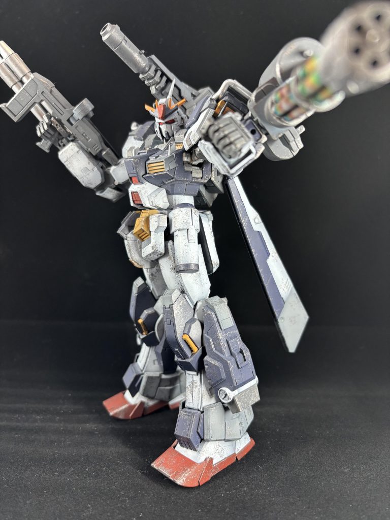 スタイリッシュ風に構えてみました。