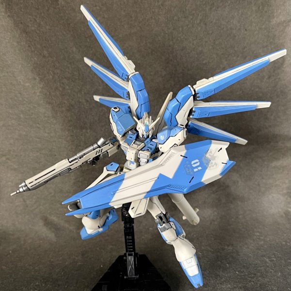 プライズフィギュア可動化改造 Hi-νガンダム編