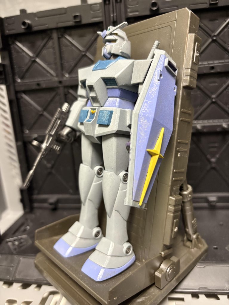 下地スプレー塗装にスポンジ塗装してみました。