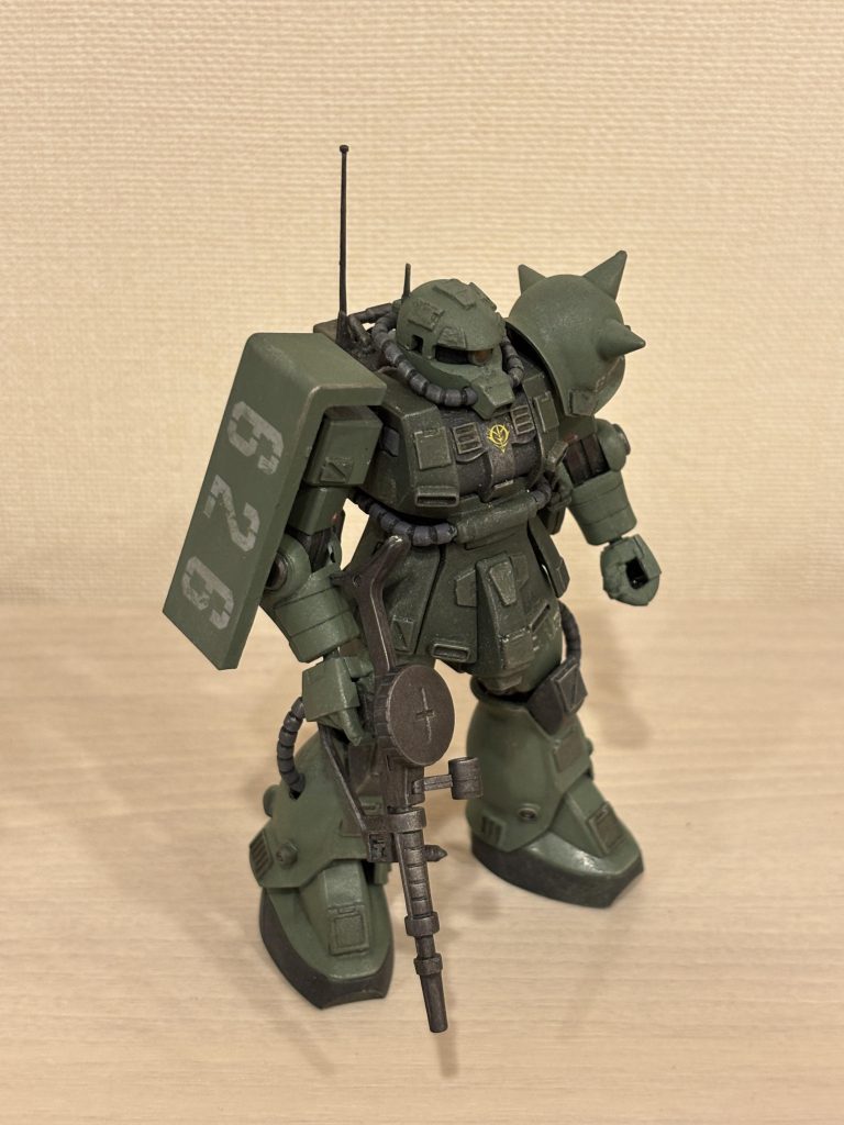 旧HGUCザクです。