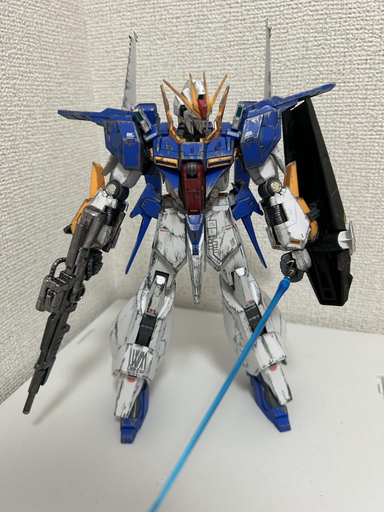 個人的には肩部と胸部のウェザリングがお気に入りです