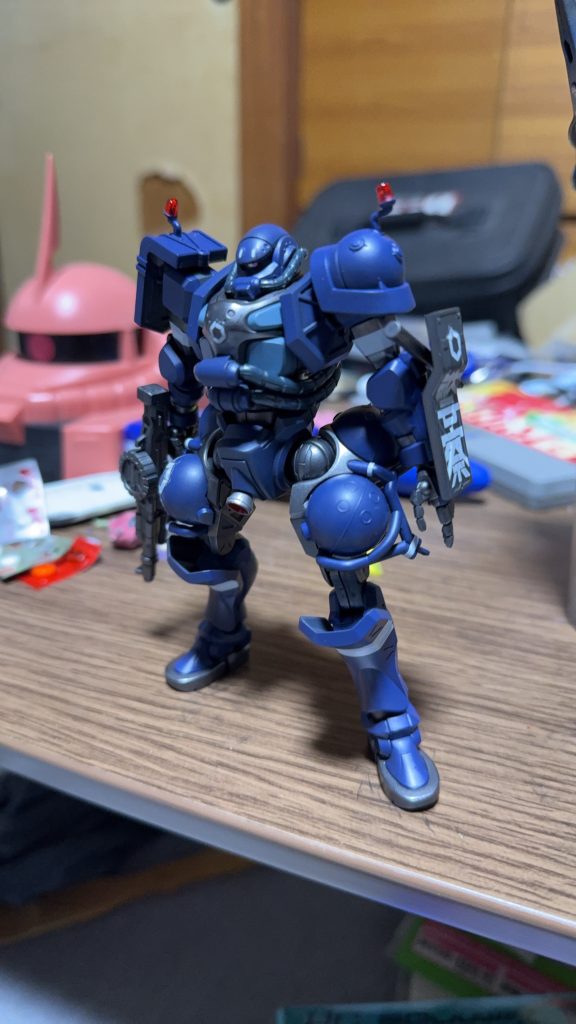 軍警ザク–2枚目/制作者：よっしー@修行中