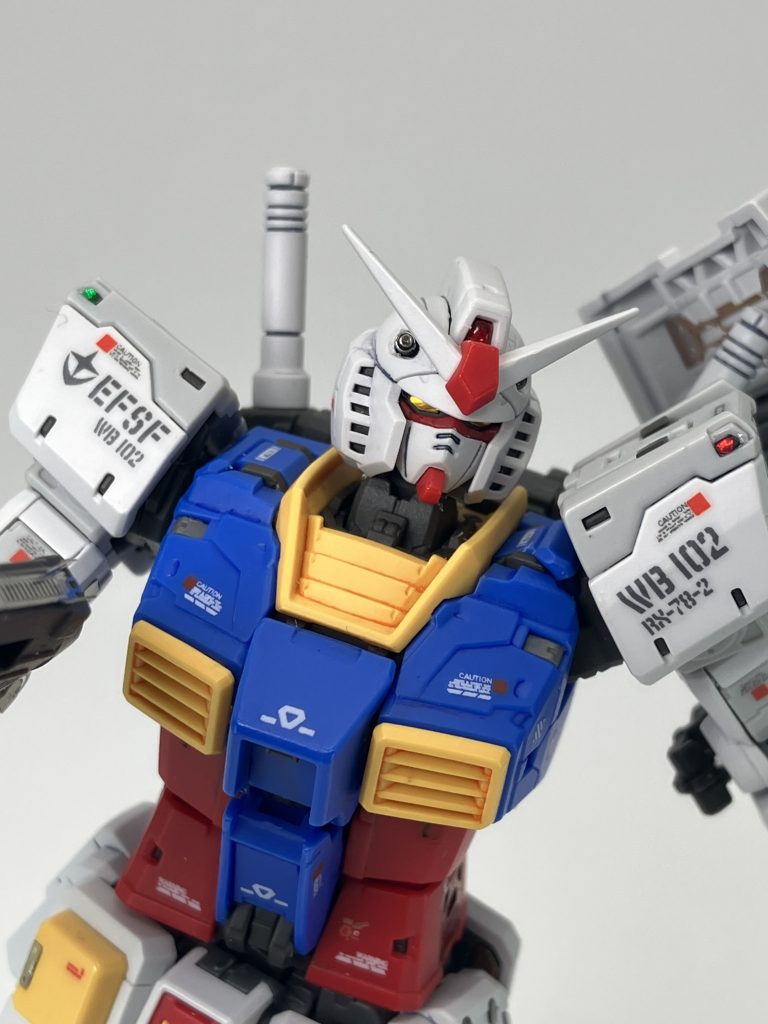 RG ガンダム RX-78-2 ver2.0 簡単フィニッシュちょいプラス