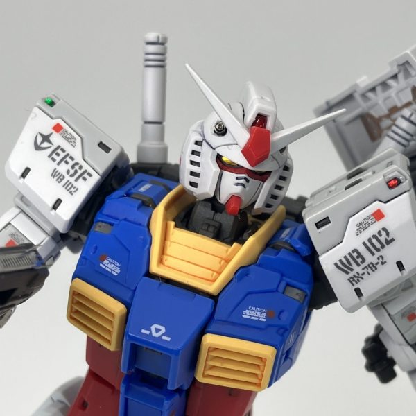 RG ガンダム RX-78-2 ver2.0 簡単フィニッシュちょいプラス